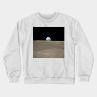 Earthrise over Moon, Apollo 11 (C020/0497) Crewneck Sweatshirt